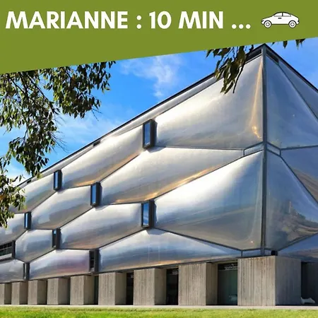 Campsite New Jungle - Clim - Wifi - Draps & Serviettes - Bbq - 10' Des Plages