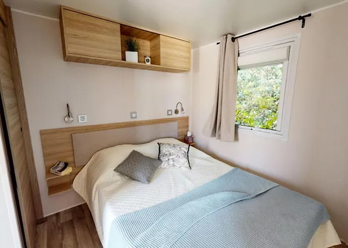 Kamp alanı New Jungle - Clim - Wifi - Draps & Serviettes - Bbq - 10' Des Plages